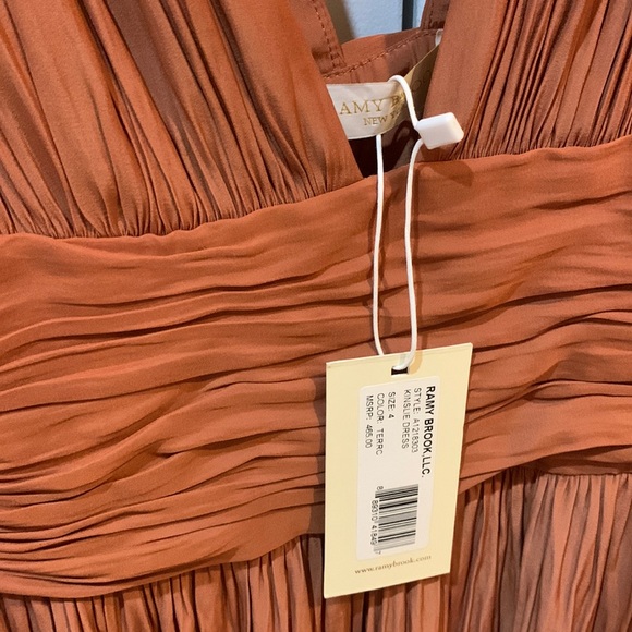 Ramy Brook Kinslie Dress - Terracotta - Picture 3 of 11